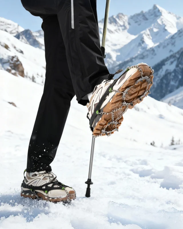 Micro Crampones de Acero Inoxidable de 22 Dientes Qunature