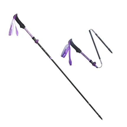 Bastones Plegables para Trekking y Trail Running 105-120cm WELLHIKE (Par)